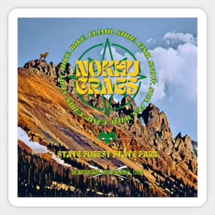 Nokhu Crags Album Cover Sticker